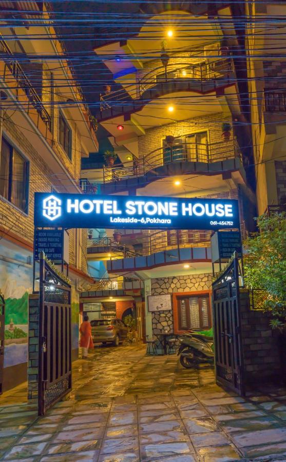 Hotel Stone House Pokhara Exterior foto